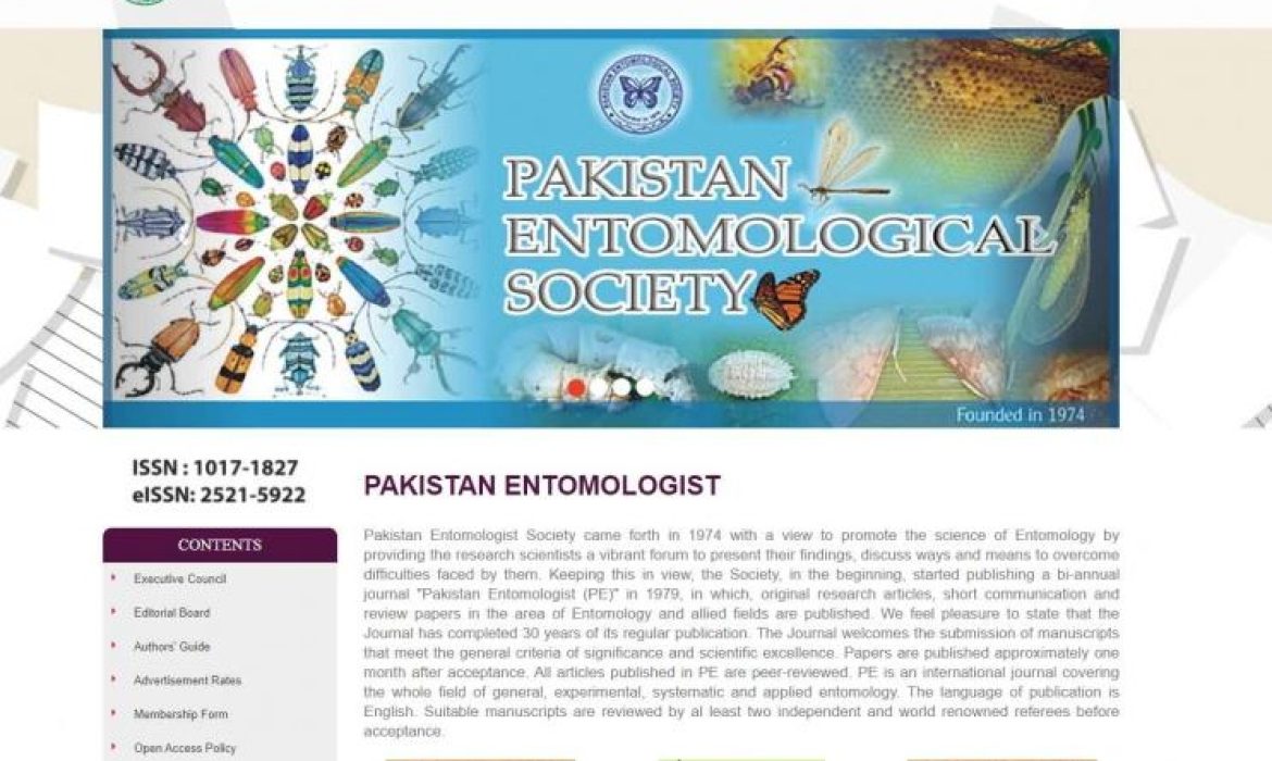 Pakistan Entomological Society